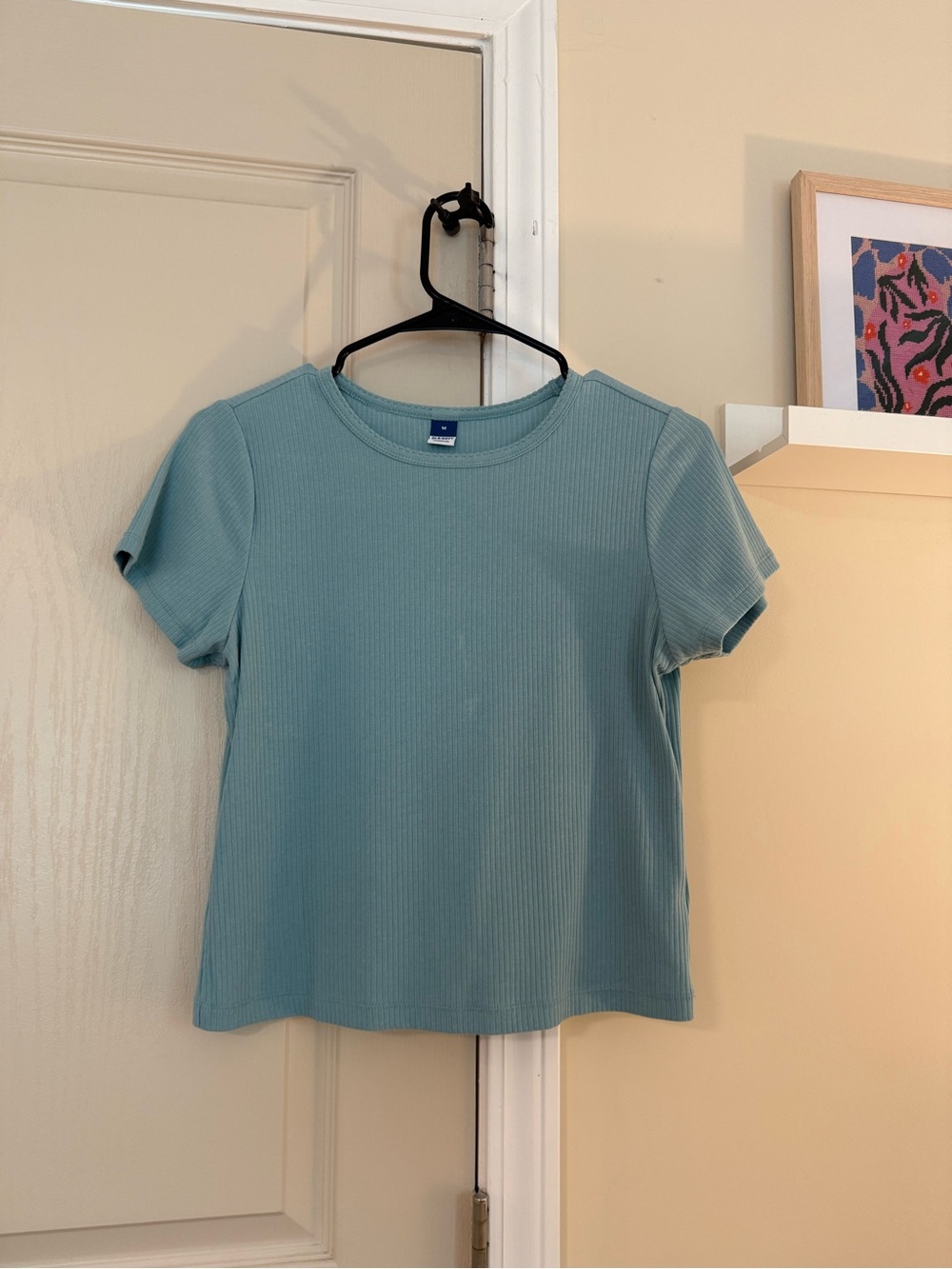 Ribbed Short-Sleeve Tee